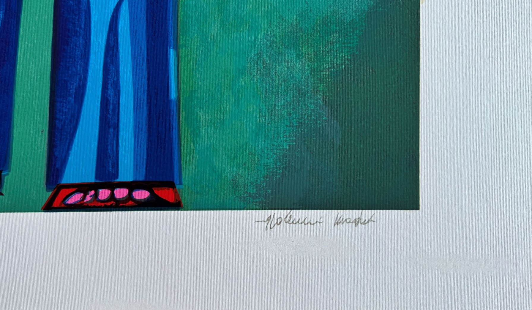 Aldemir Martins gravura Cangaceiro 9 grande formato - Image 2