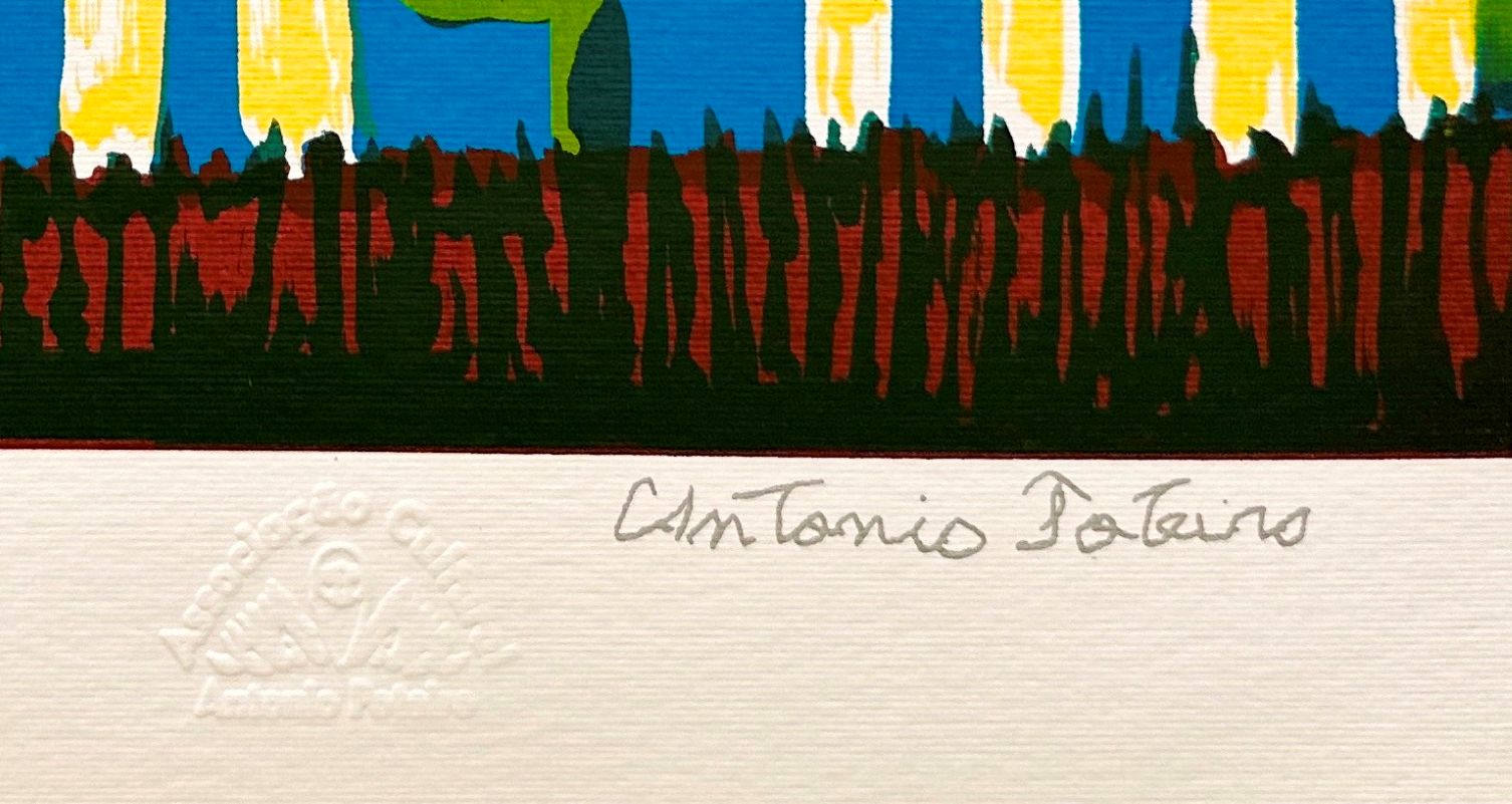 Poteiro gravura Retirantes grande formato - Image 3