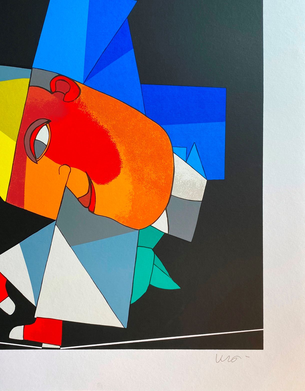 Inos Corradin gravura Equilibrista 6 - Image 2