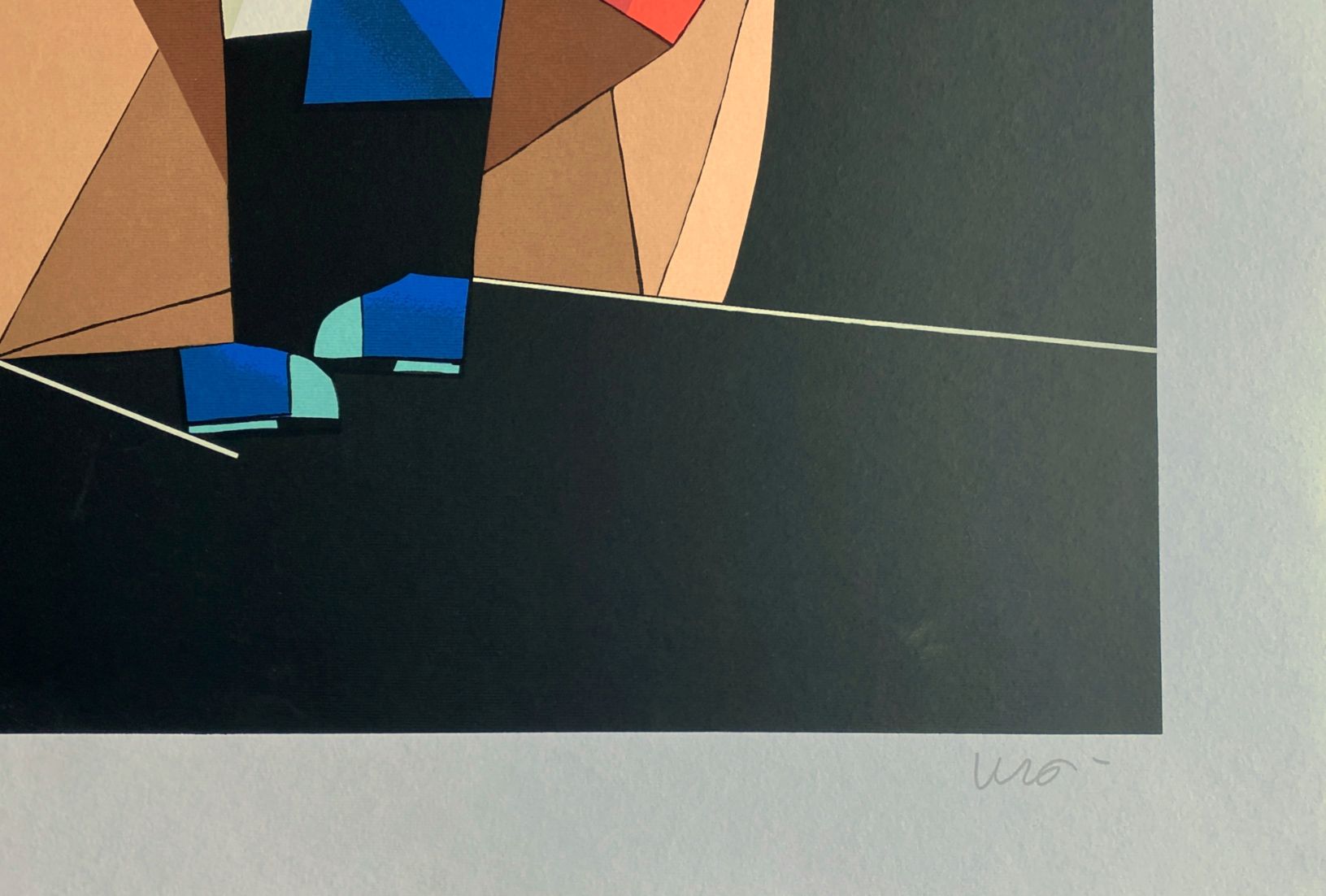 Inos Corradin gravura Equilibrista 12 - Image 2