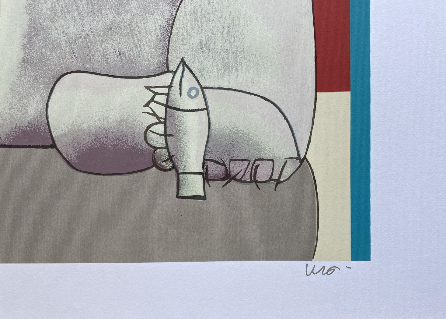 Inos Corradin gravura Gato 16 - Image 2