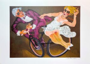 Juarez Machado serigrafia Bike 6