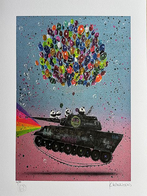 Kleber Lopes Serigrafia - Tanque Amor