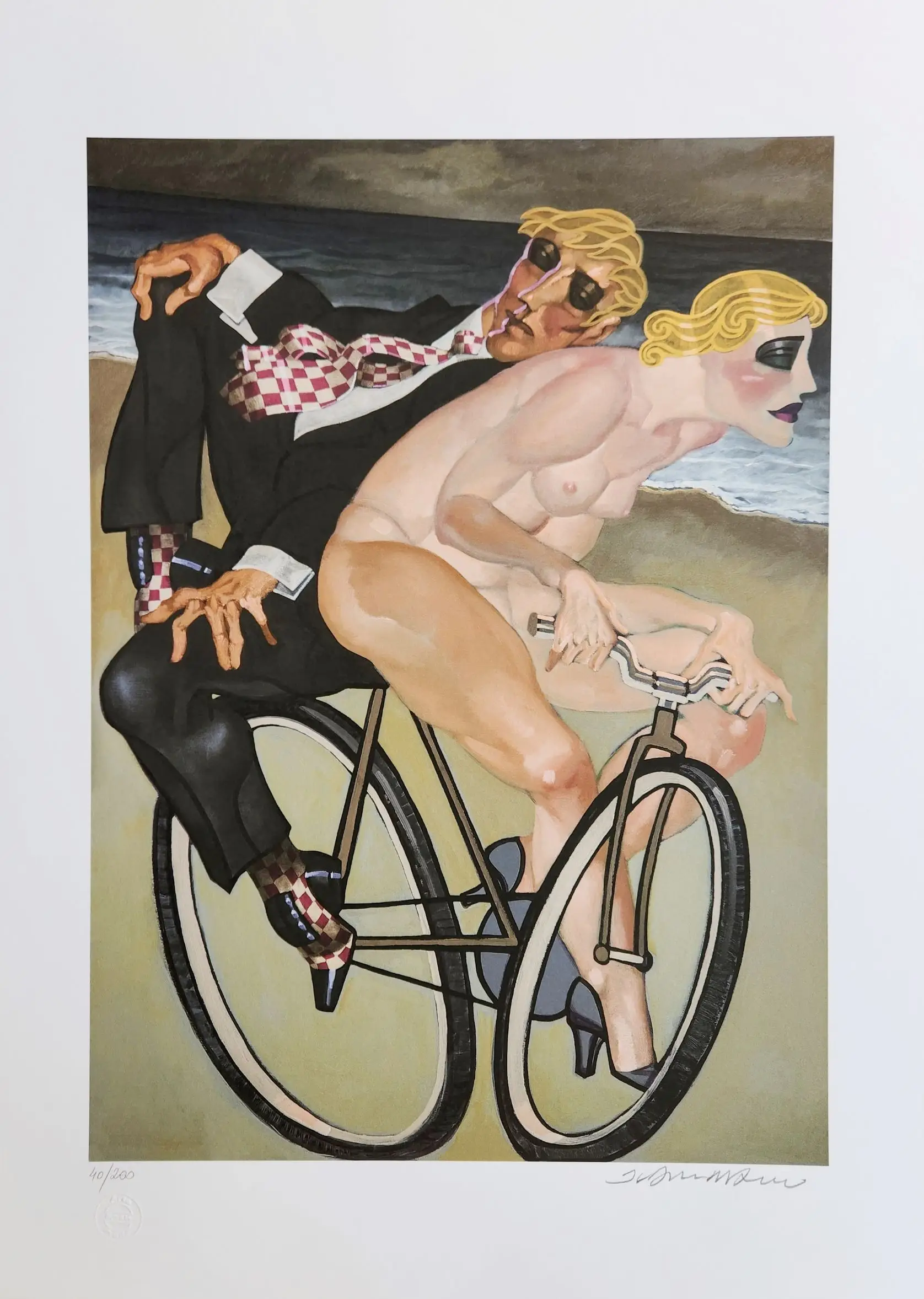 Juarez Machado serigrafia Bike 9