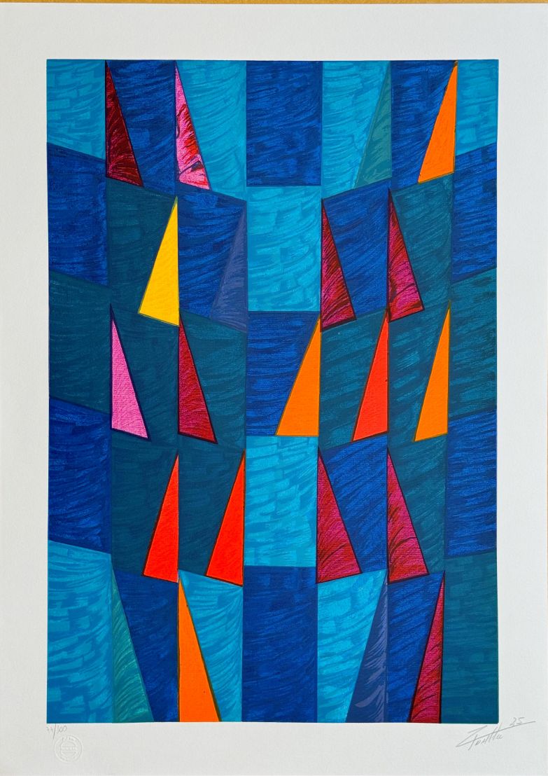 Zi Facella serigrafia Bandeirinhas 51