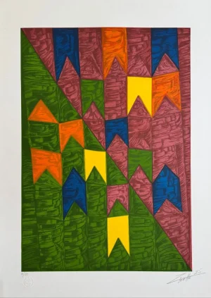 Zi Facella serigrafia Bandeirinhas 53