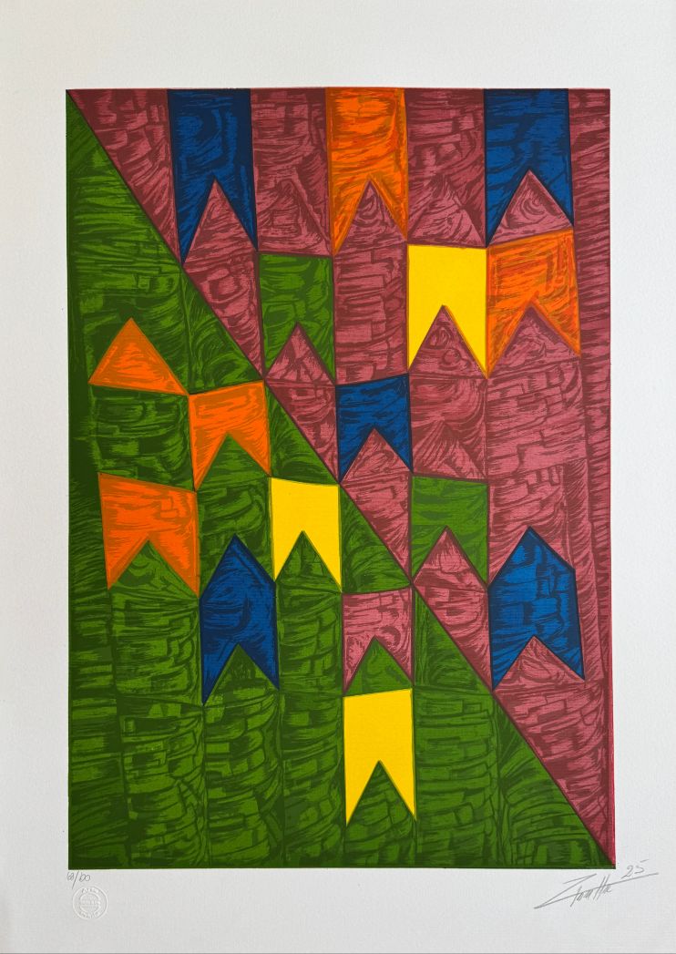 Zi Facella serigrafia Bandeirinhas 53