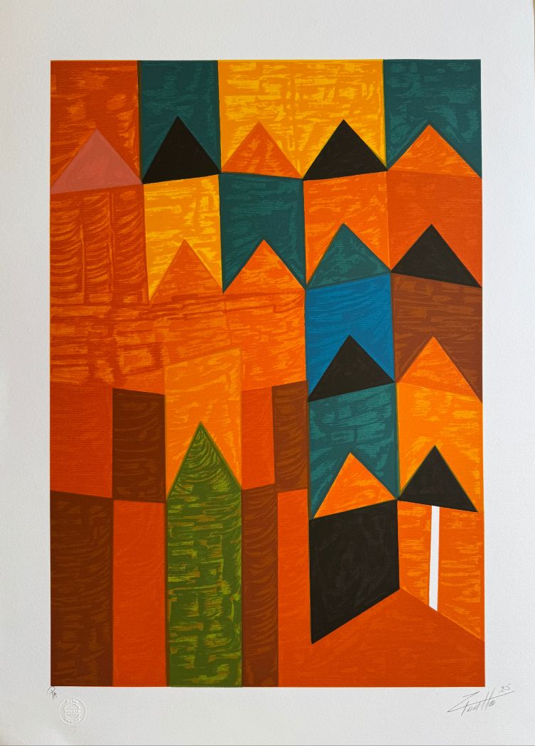 Zi Facella serigrafia Bandeirinhas 57