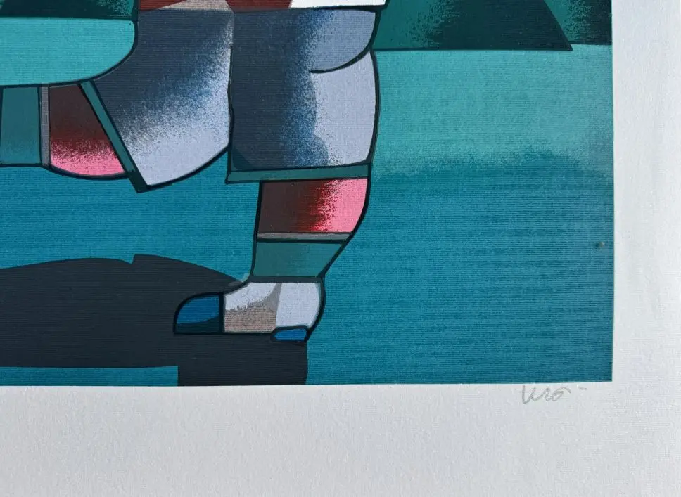 Inos Corradin serigrafia Tenista - Imagem 4