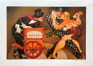Juarez Machado serigrafia Tango à francesa