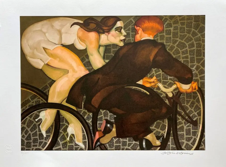 Juarez Machado serigrafia Bike 7
