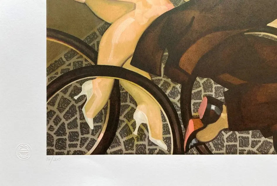 Juarez Machado serigrafia Bike 7 - Imagem 2