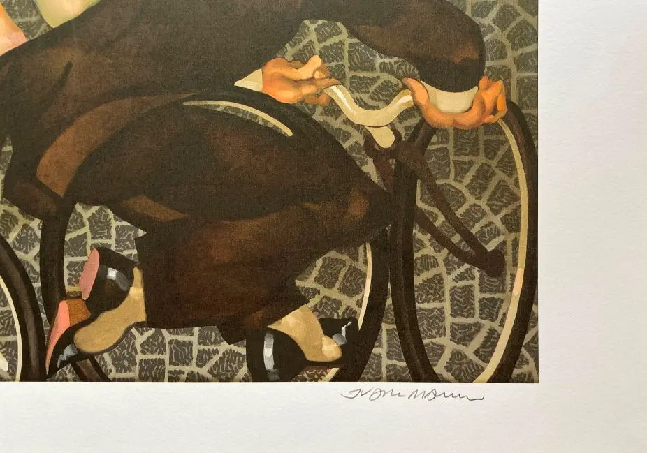 Juarez Machado serigrafia Bike 7 - Imagem 3