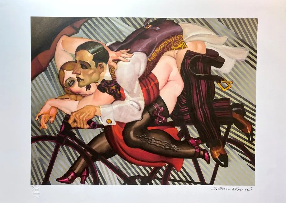 Juarez Machado serigrafia Bike 5