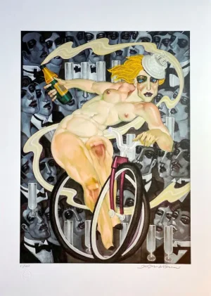 Juarez Machado serigrafia Bike 8