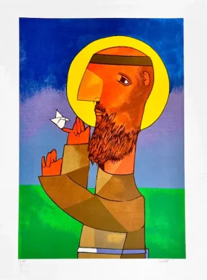 Inos Corradin serigrafia São Francisco 3